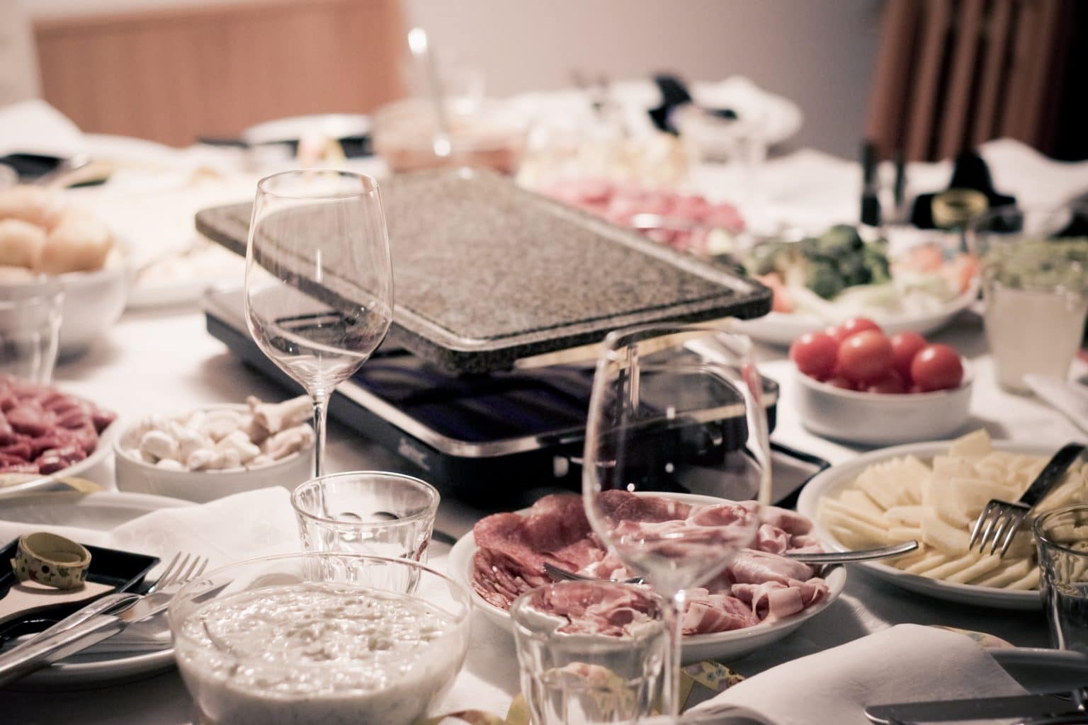 Raclette on New Year's Eve